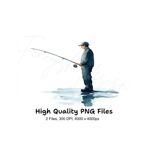 Fishermen Clipart Bundle