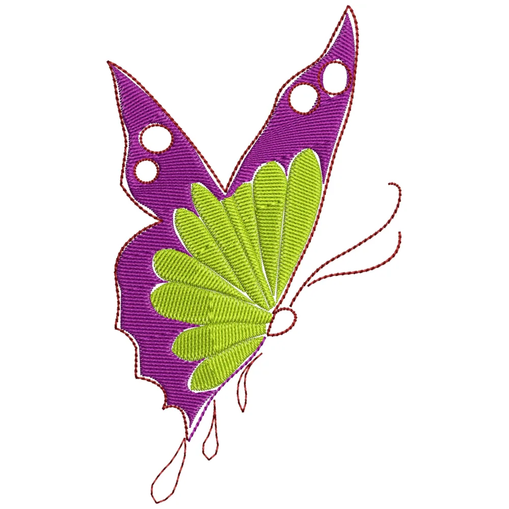 Butterfly Embroidery Design