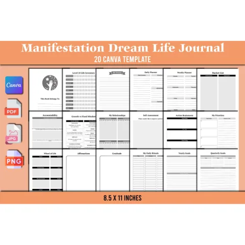 Manifestation Dream Life Journal