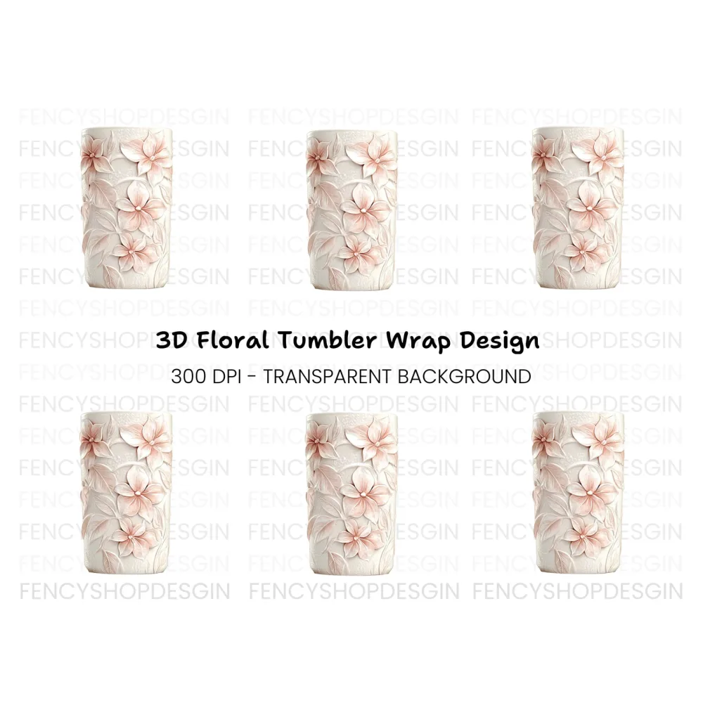 Elegant Floral Vase Clipart Bundle