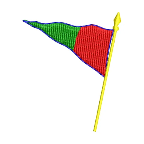 Flag Multi Embroidery Design