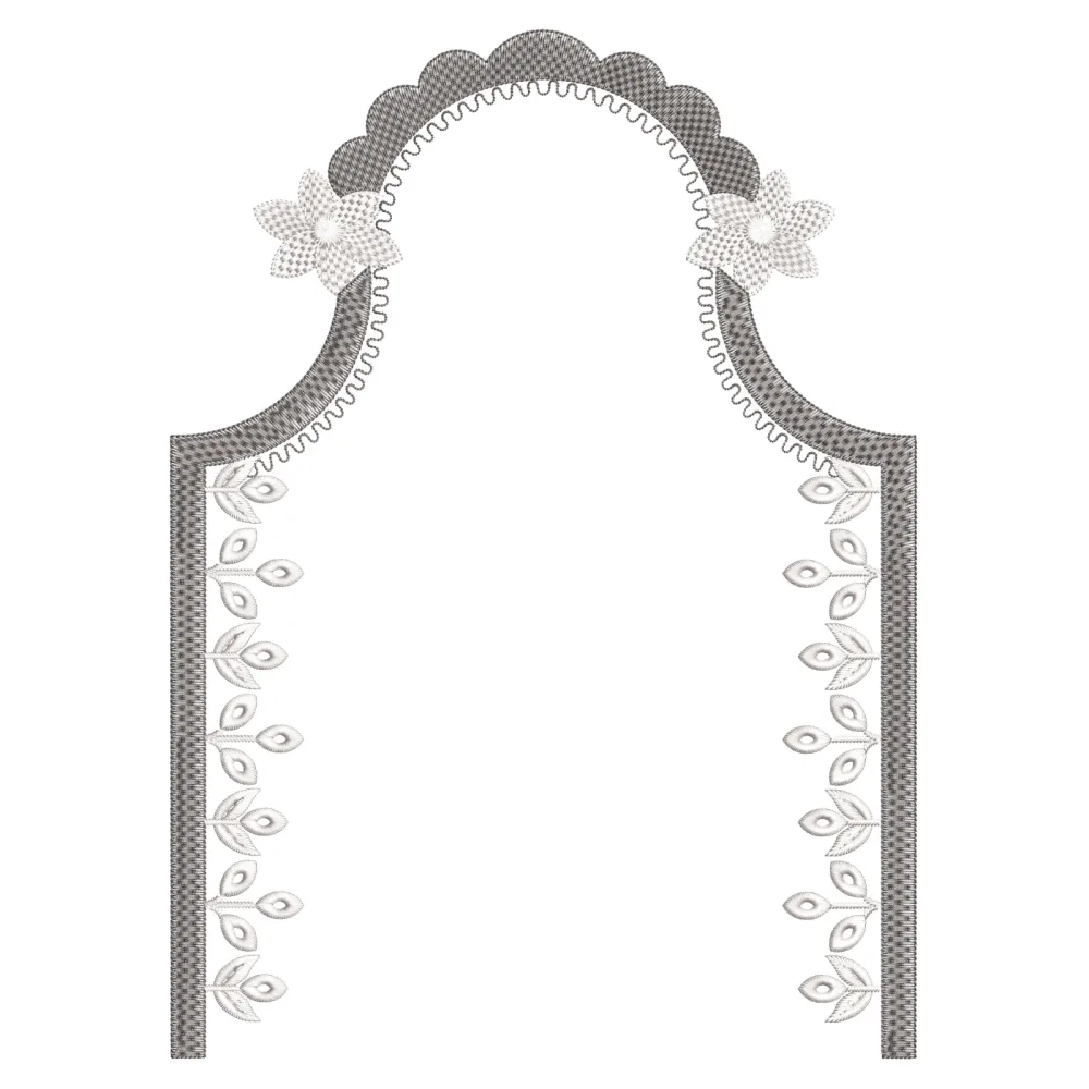 Door Frame Embroidery Design