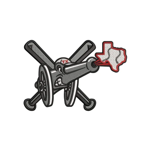 Artillery Embroidery Design