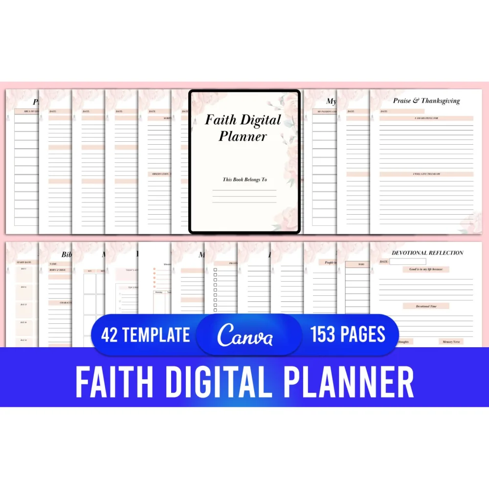 Faith Planner