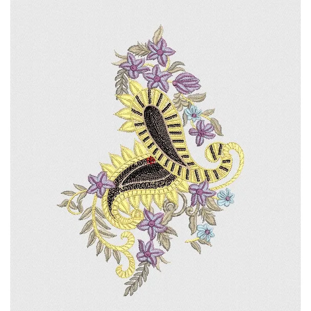 Flower Embroidery Design