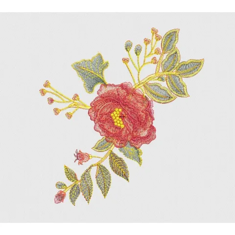 Flower Embroidery Design