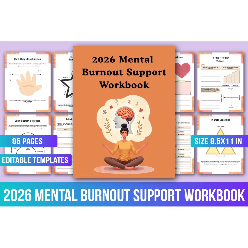 Mental Burnout Support Workbook