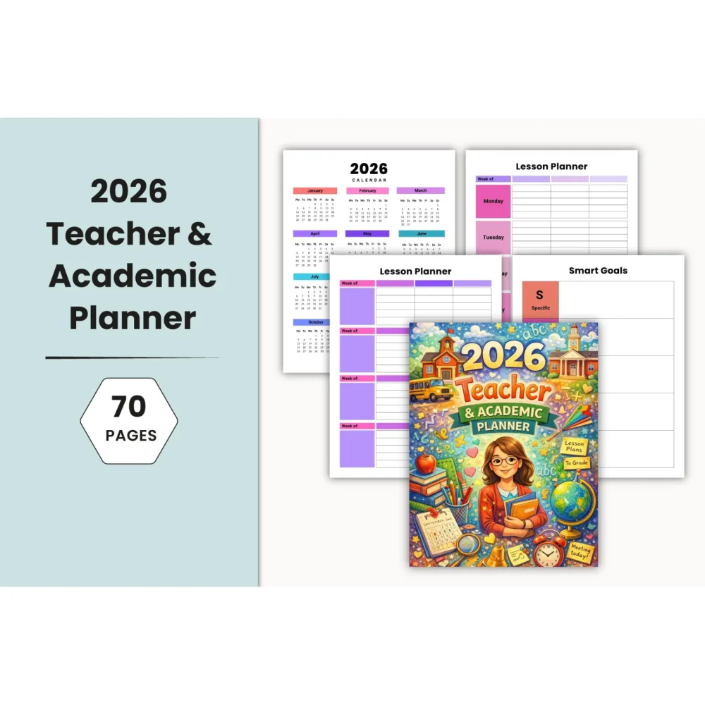 Teacher Academic Planner