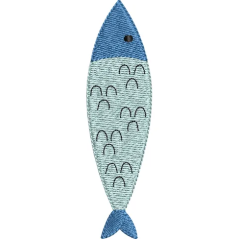 Fish Embroidery Design