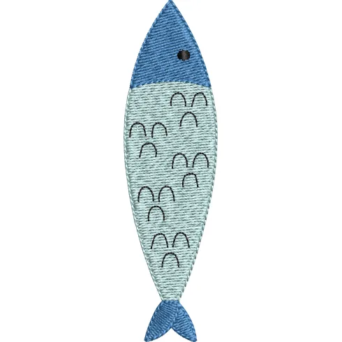 Fish Embroidery Design