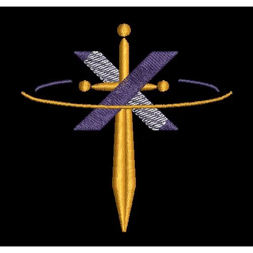 Stylized Embroidery Design