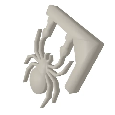 Spider Sign 3D Print STL File