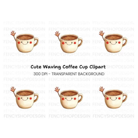 Waiving Coffee Cup Bundle