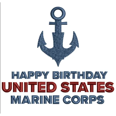 Birthday Embroidery Design