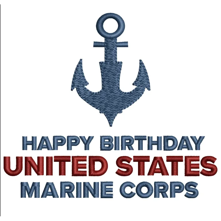 Birthday Embroidery Design