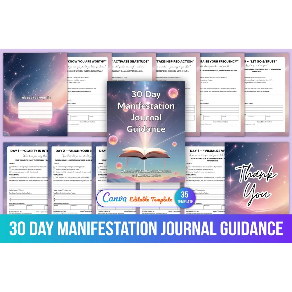 Day Manifestation Guidance Journal