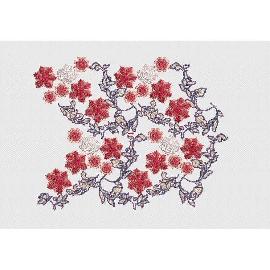 Flower Embroidery Design