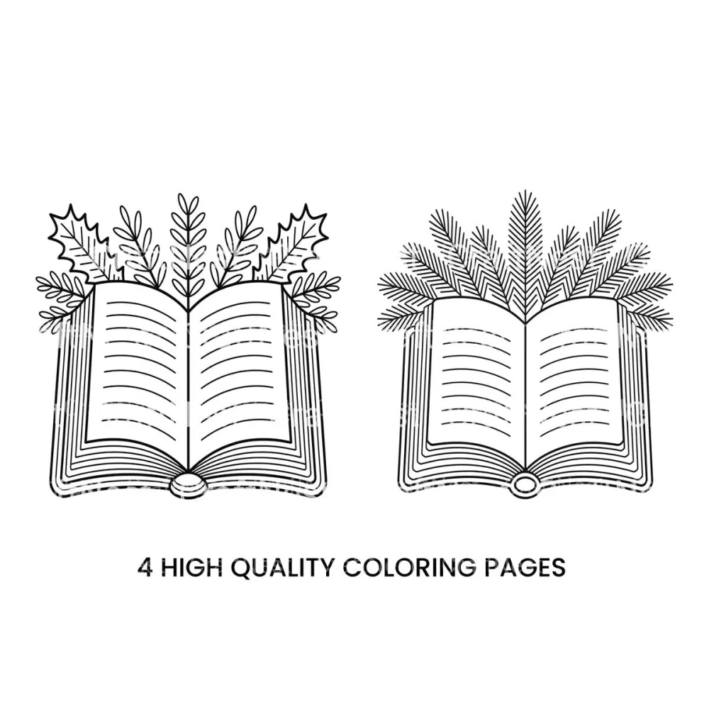 Christmas DecorationsPlanner Coloring Books