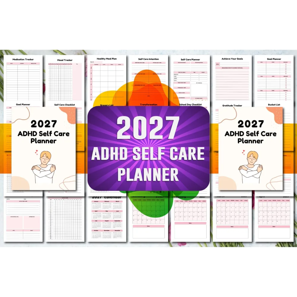 ADHD Self-Care Planner