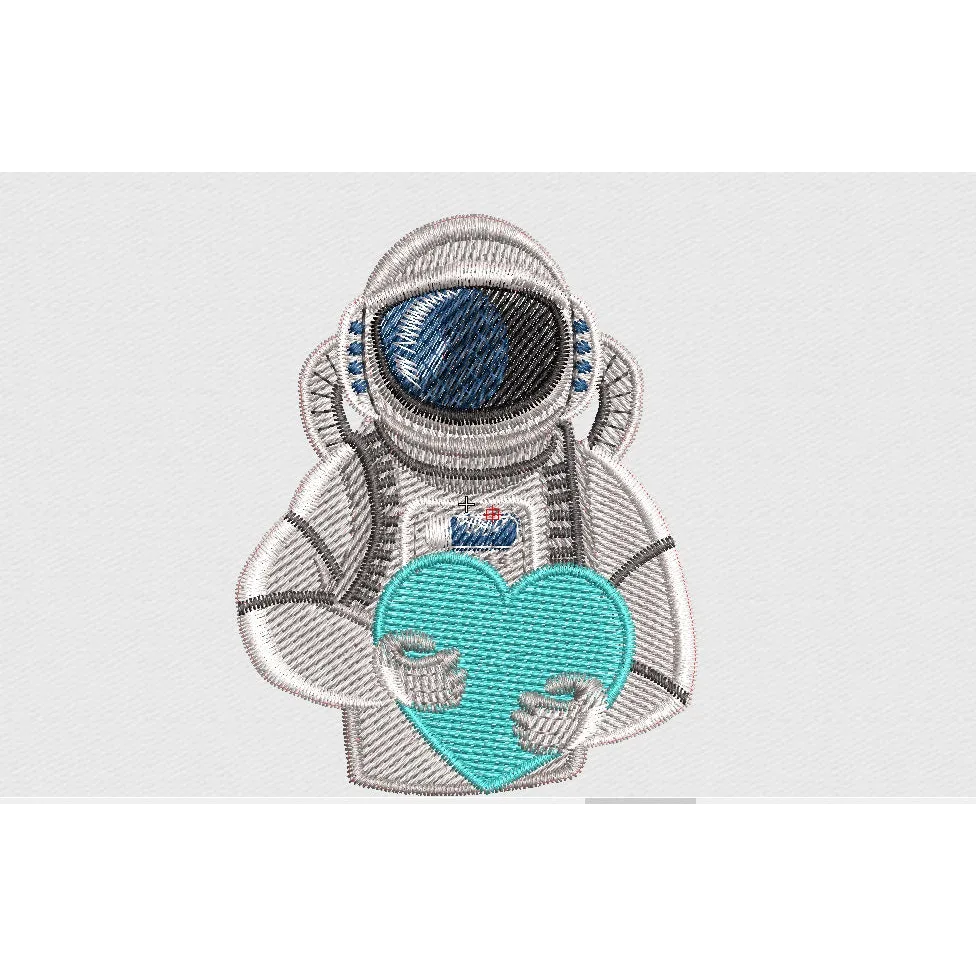 Astro Embroidery Design