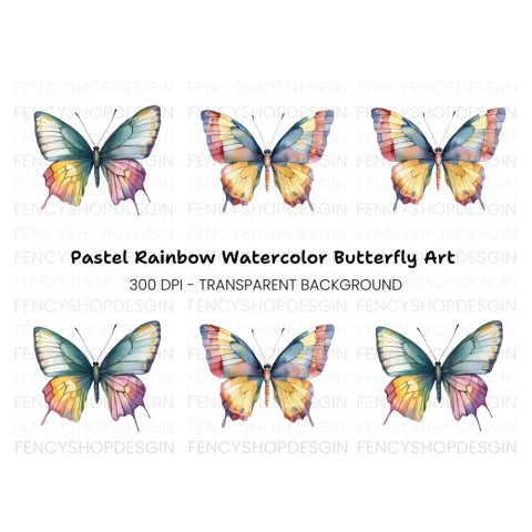 Butterfly Clipart Bundle