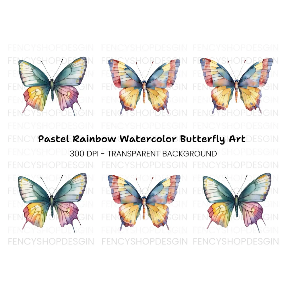 Butterfly Clipart Bundle