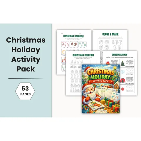 Christmas Holiday Activity Planner