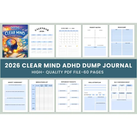 Clear Mind ADHD Journal