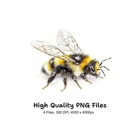 Bumble Bee Clipart Bundle