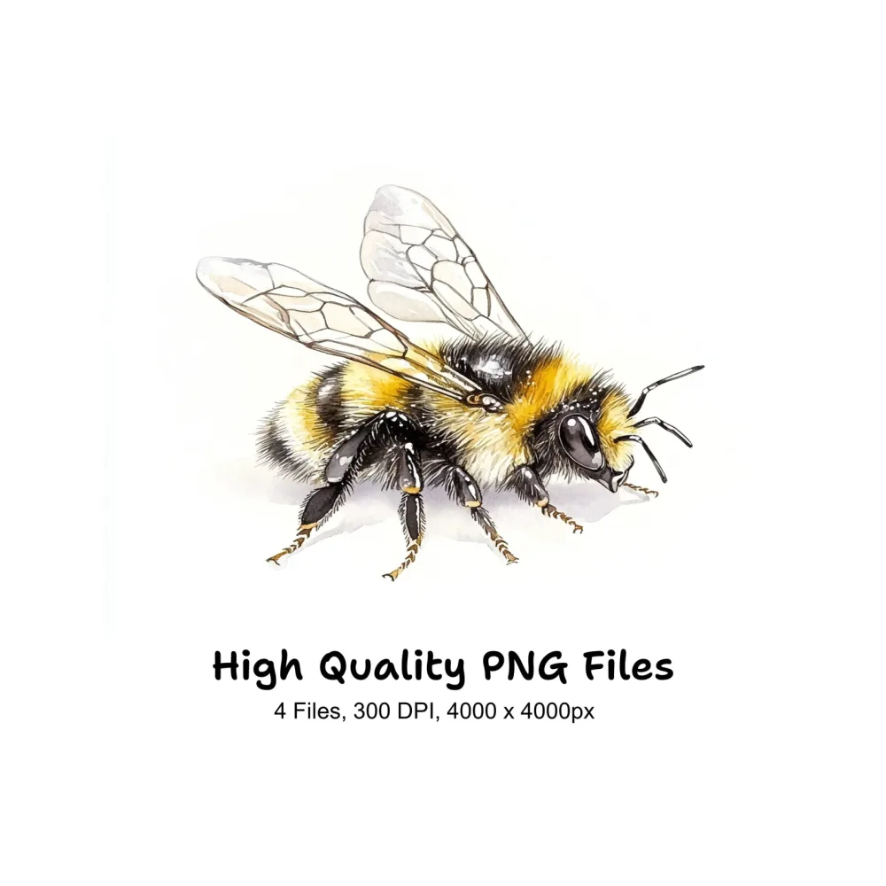 Bumble Bee Clipart Bundle