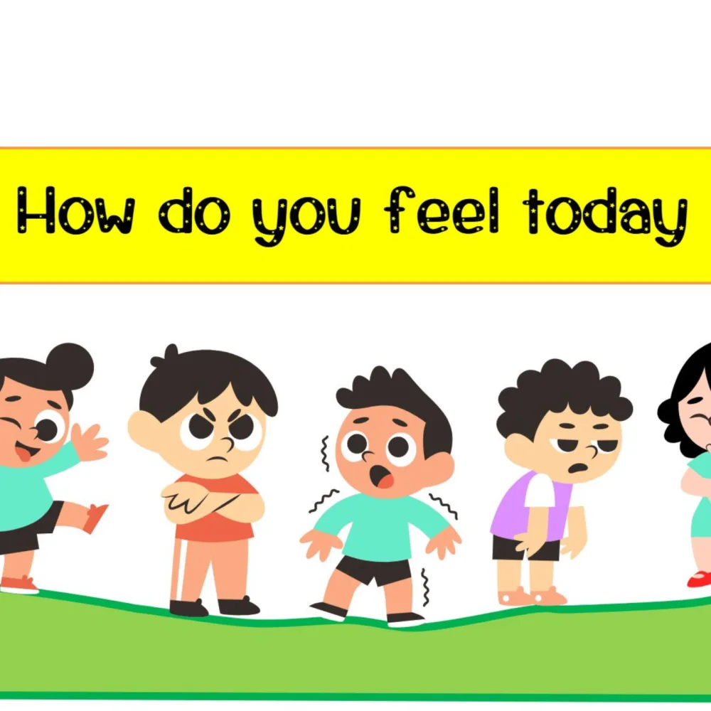 How Do You Feel Today Emotion Flashcards
