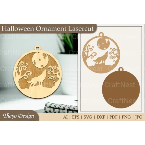 Ornament Halloween SVG Bundle