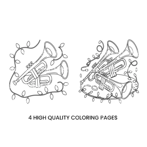 Christmas Decorations Coloring Books