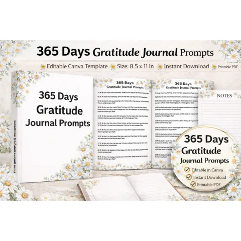 80 Days Gratitude Prompts