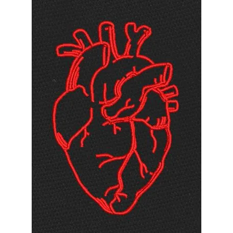 Red Heart Embroidery Design