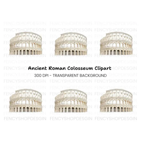 Colosseum Clipart Bundle