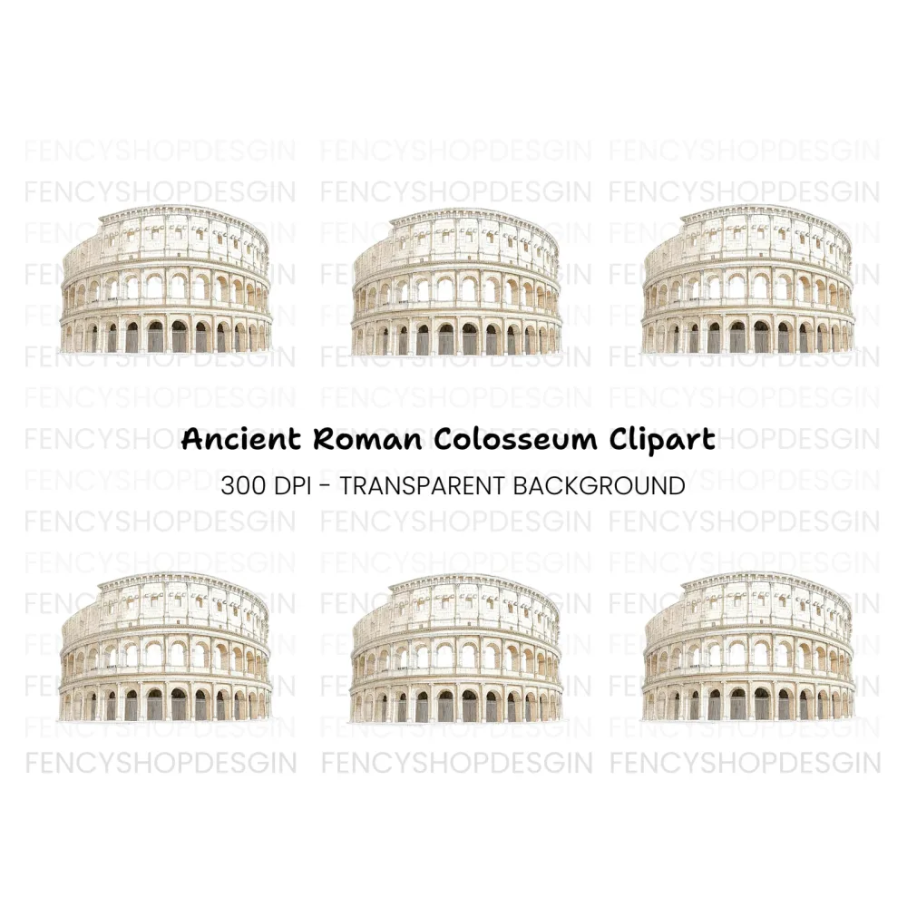 Colosseum Clipart Bundle