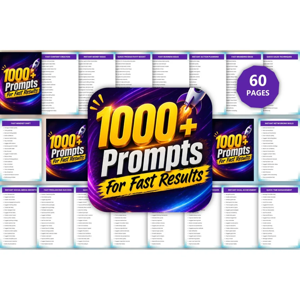 For Fast Results Prompts