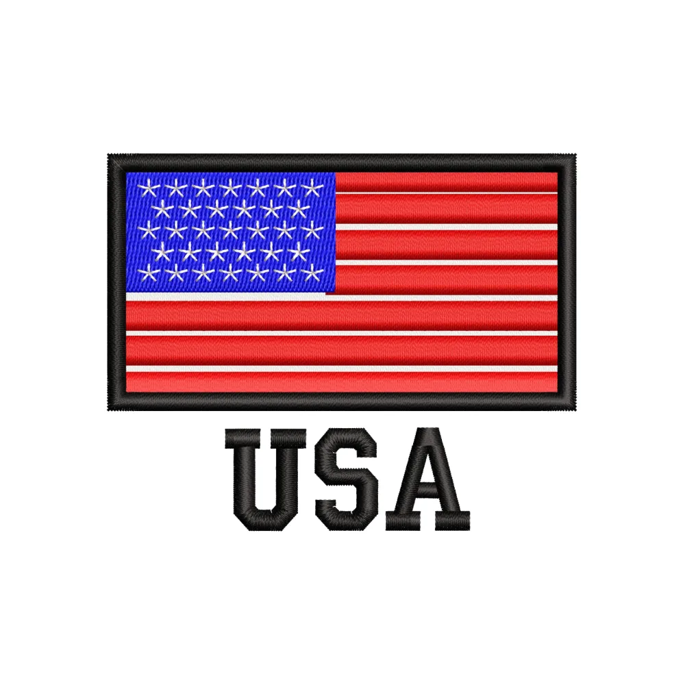 USA Embroidery Design