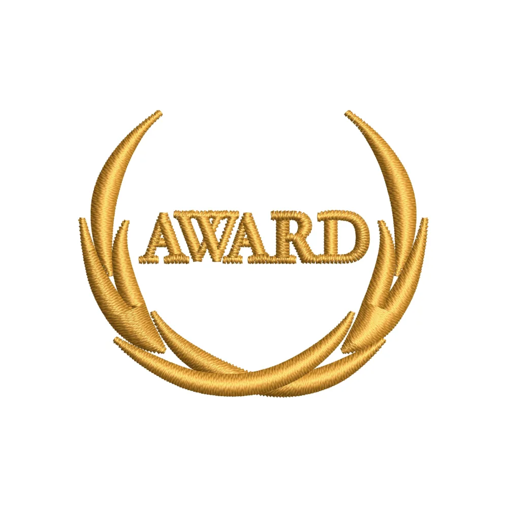 Winner Embroidery Design