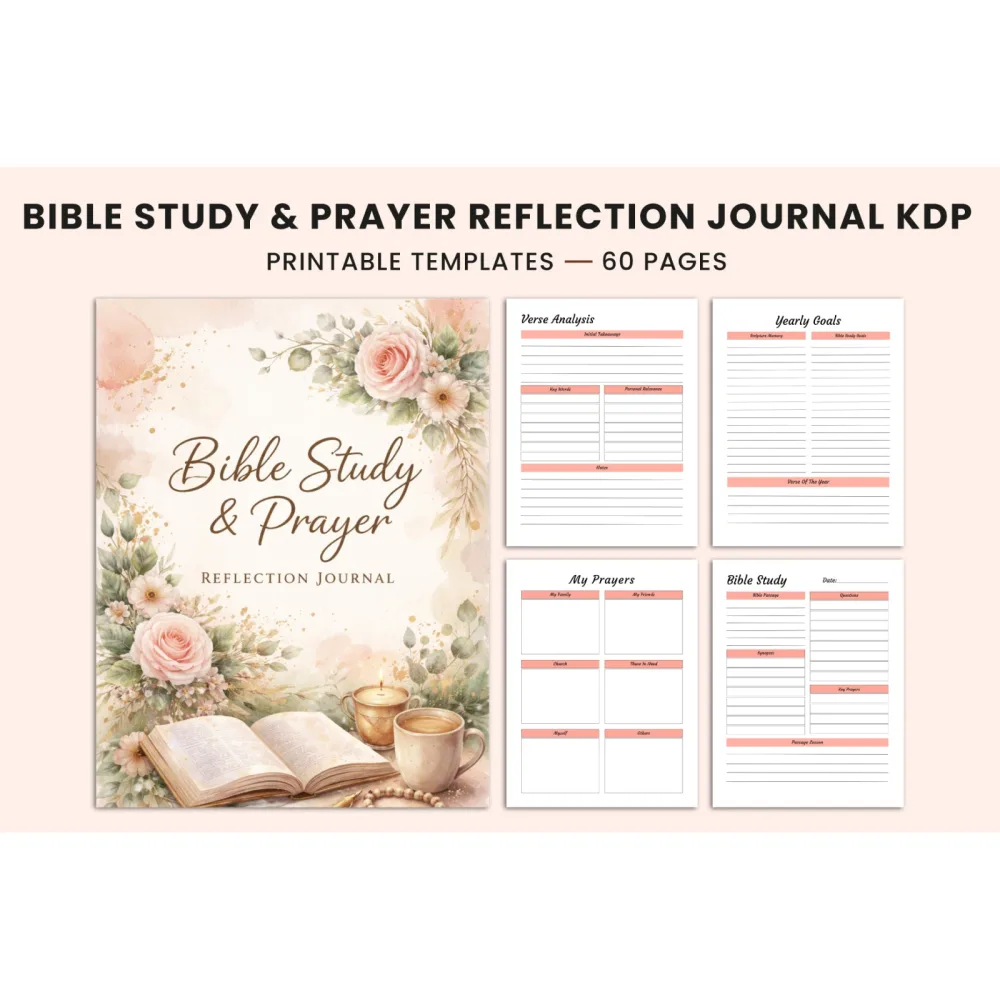 Bible Study Prayer Reflection Journal
