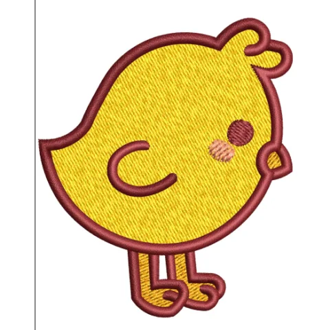 Baby Chicken Embroidery Design