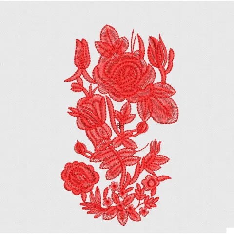 Flower Embroidery Design