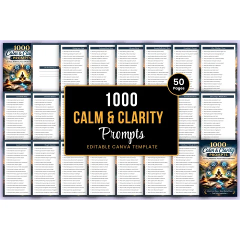 Calm Clarity Prompts Collection