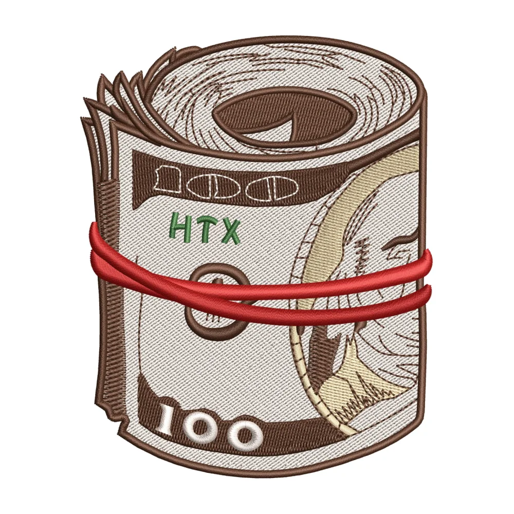 Dollar Bundle Embroidery Design