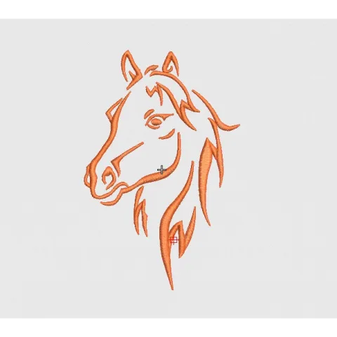 Horse Embroidery Design