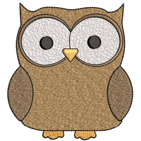 Owl Embroidery Design