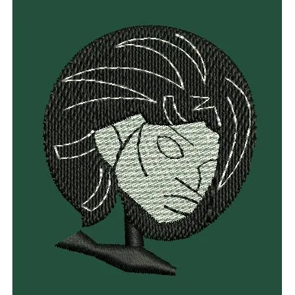 Indigenous Warrior Embroidery Design
