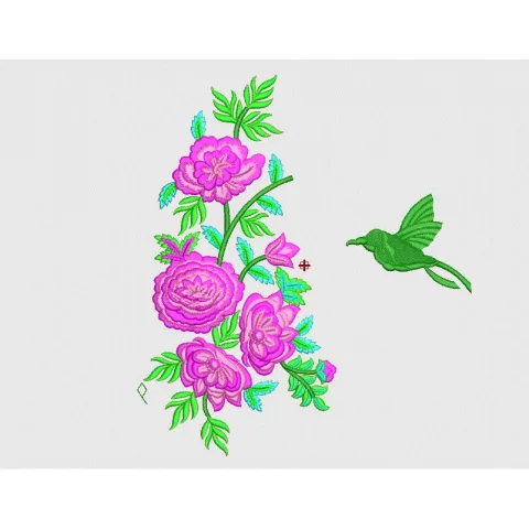 Flower Embroidery Design
