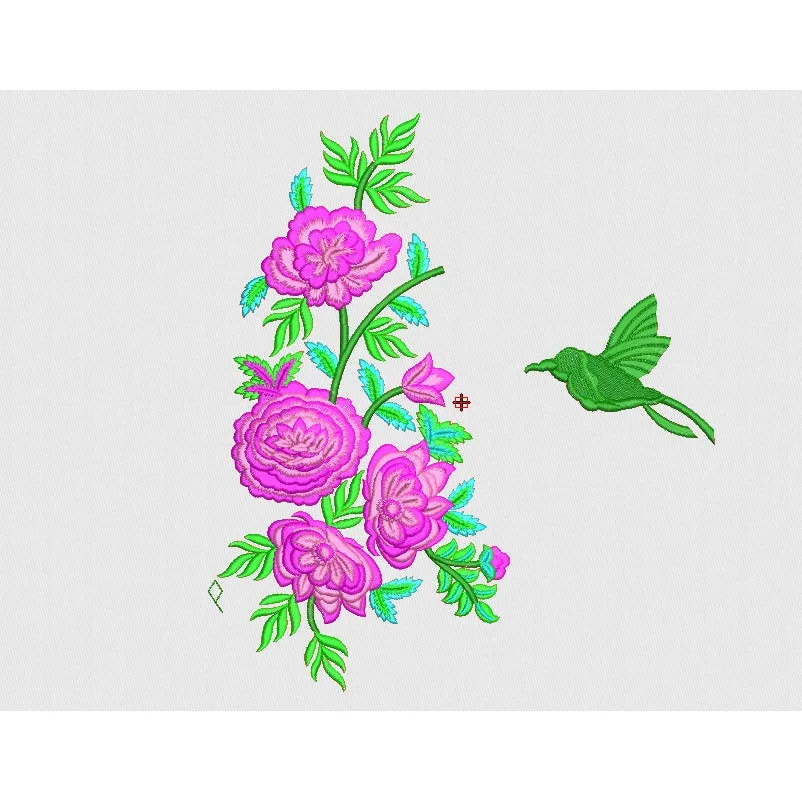 Flower Embroidery Design